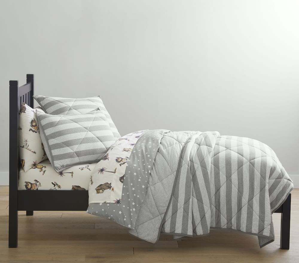 Fave Tee Jersey Quilt Bedding Look